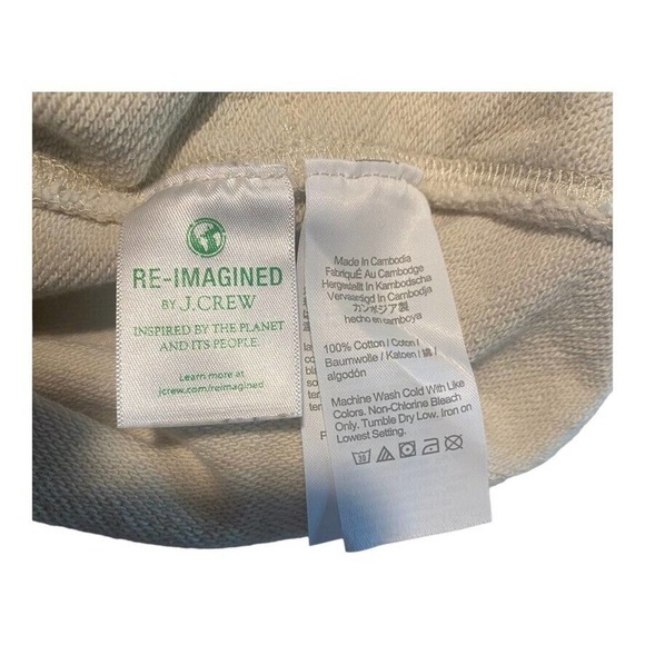 J Crew Sweater Womens Pullover 1/4 Zip Long Sleeve Soft Stretchy Tan Medium - Picture 4 of 6